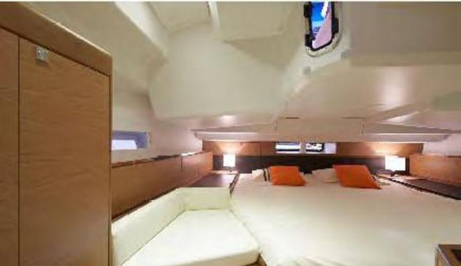 Sun Odyssey 41 ds cabin ©  SW